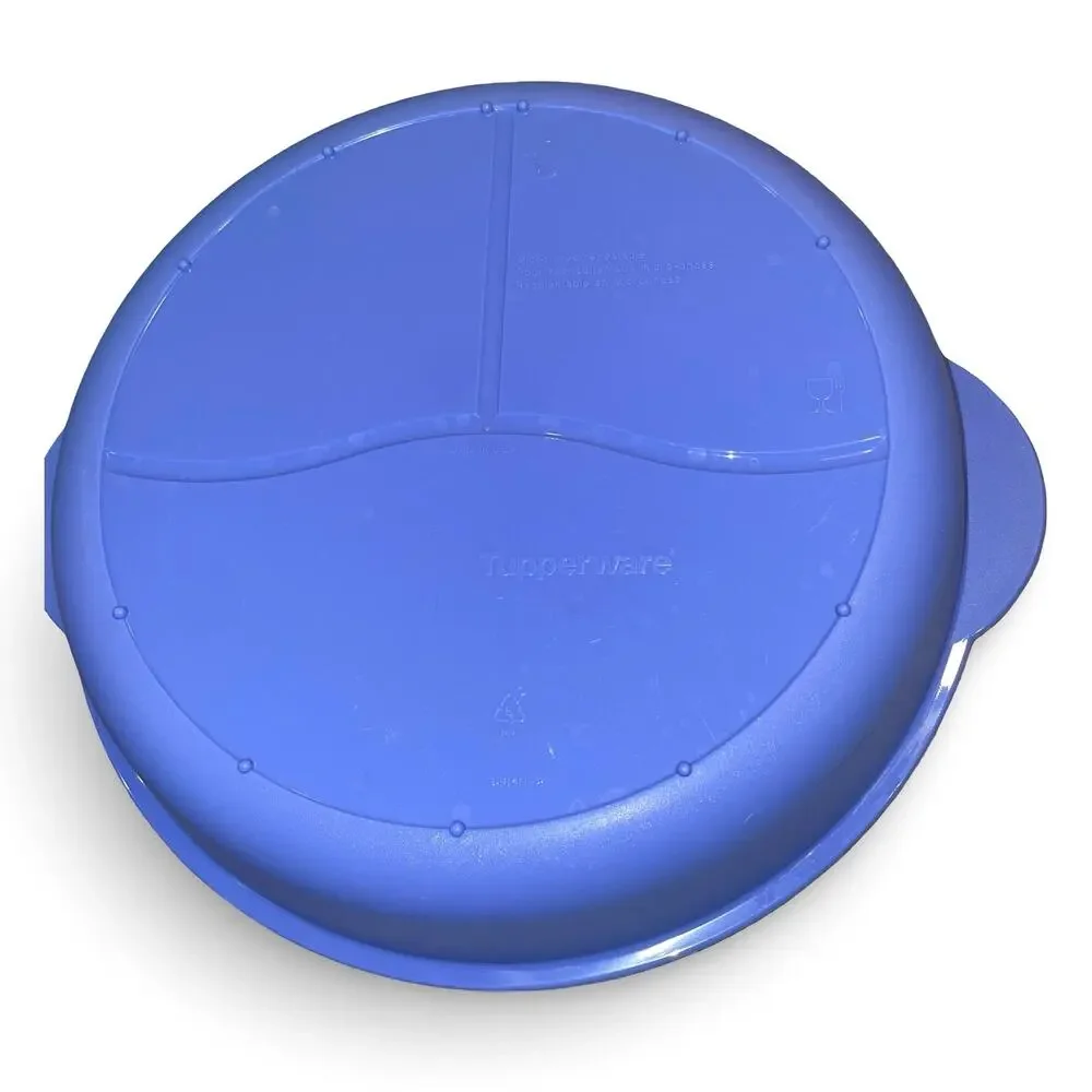 Tupperware Crystal Wave Divided Meal Keeper 10